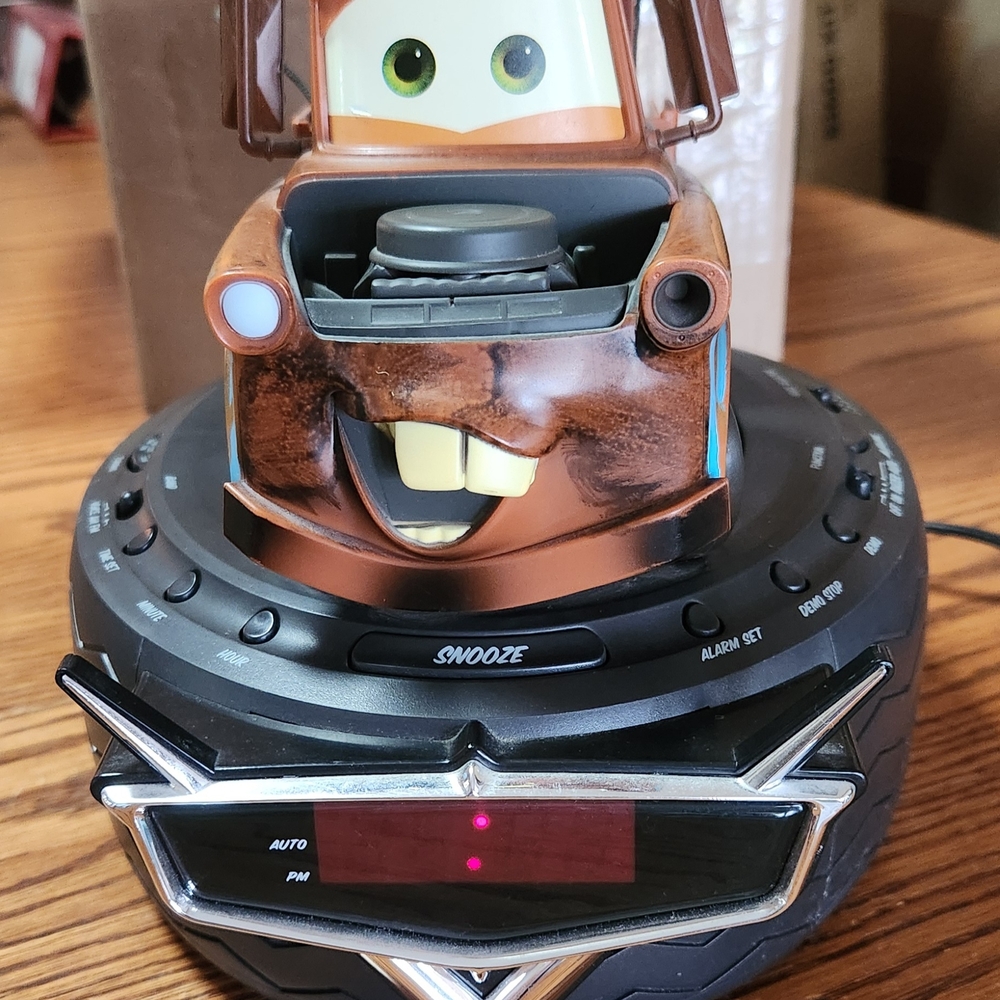 Disney Cars Mater Alarm Clock Radio
